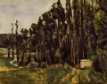 Poplars Paul Cezanne woods forest
